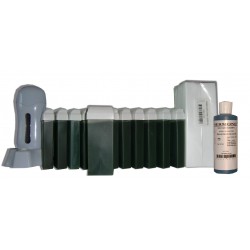 Kit épilation 12 x 100ml Roll On, recharge Azur