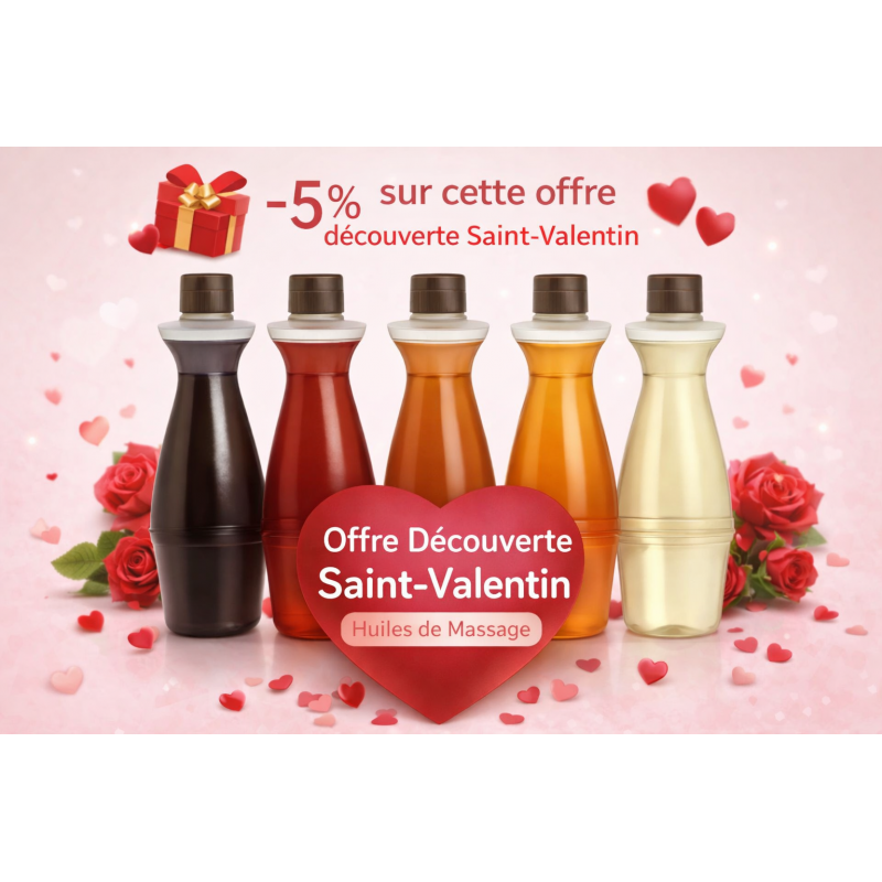 offre promo 5 huiles de massage
