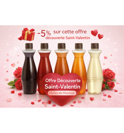 offre promo 5 huiles de massage