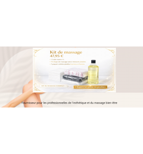 Kit Massage Huile1 Litre neutre