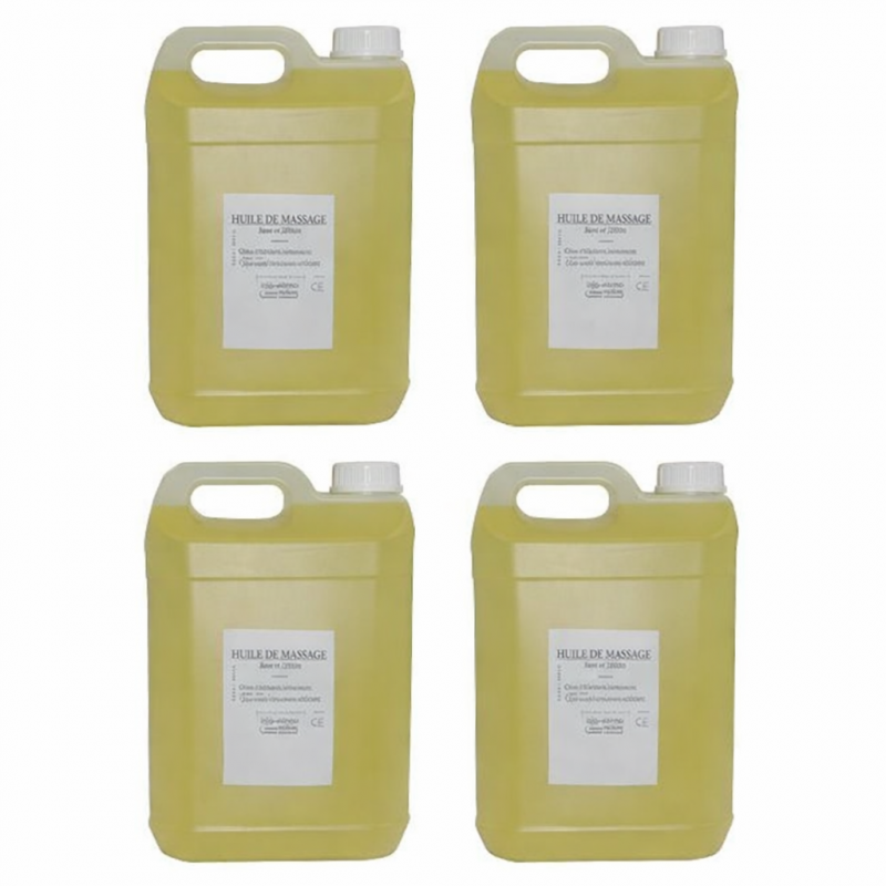 Huile -Lot de 4 bidons jasmin Huile -Lot de 4 bidons jasmin