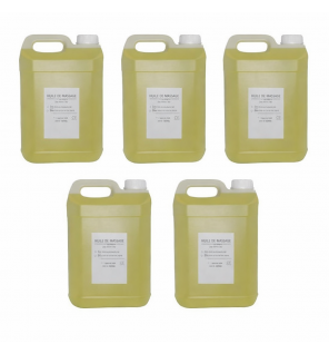 Huile lot 5 bidons - Neutre - 5L