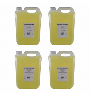 Huile -Lot de 4 bidons Ambre