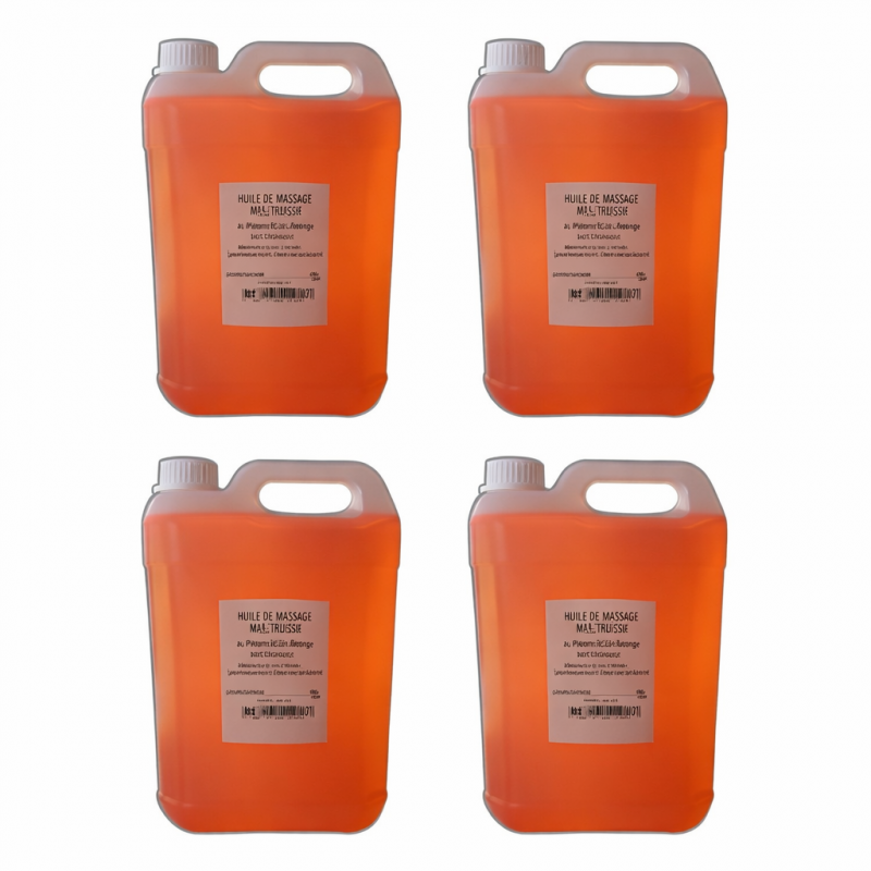 Huile lot 5 bidons - Orange Cannelle - 5L