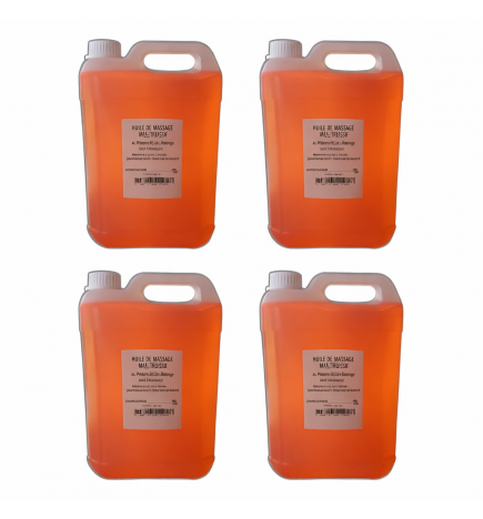 Huile lot 5 bidons - Orange Cannelle - 5L
