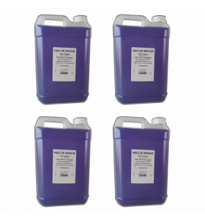 Huile -Lot de 4 bidons orange pékéo