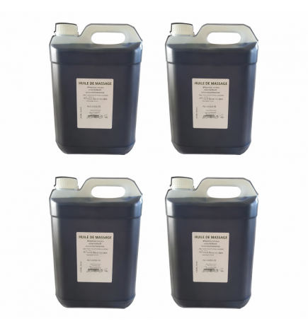 Huile -Lot de 4 bidons Eucalyptus 5L
