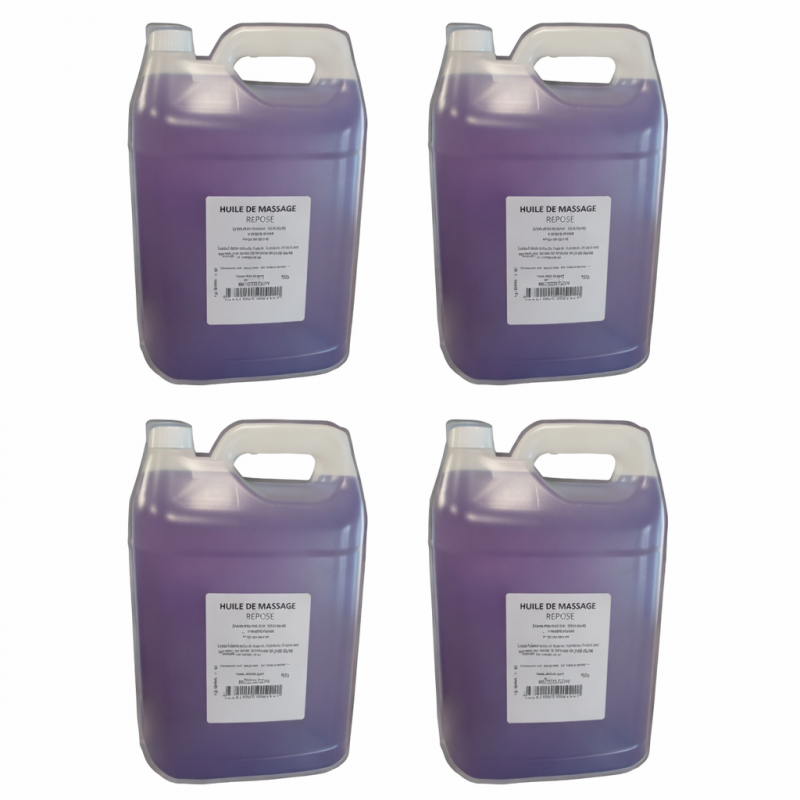 Huile -Lot de 4 bidons figues