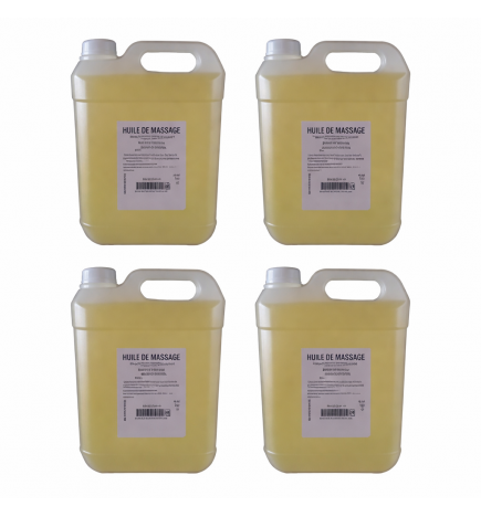 Huile -Lot de 4 bidons Menthol
